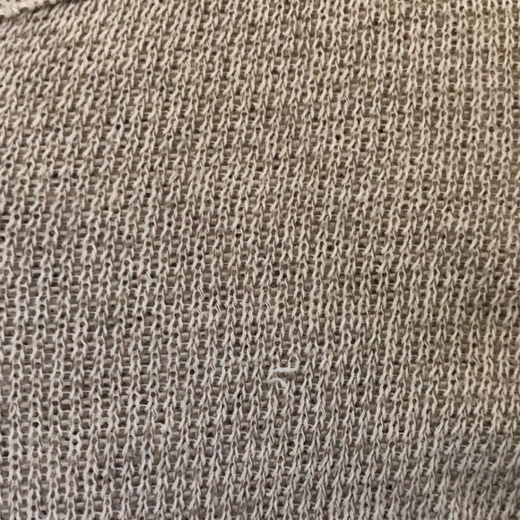 HOLLISTER | Y2K Knit Oatmeal Henley As Is Per Photos - Picture 4 of 6